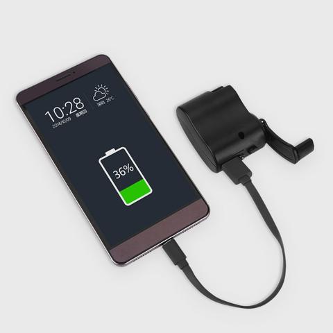 Emergency Hand Crank Phone Charger