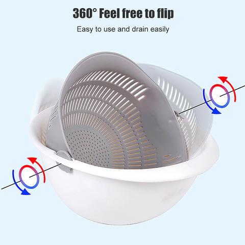 2 In 1 Vegetable Drain Basket