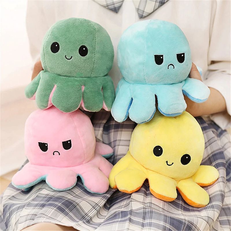 big inside out octopus plush