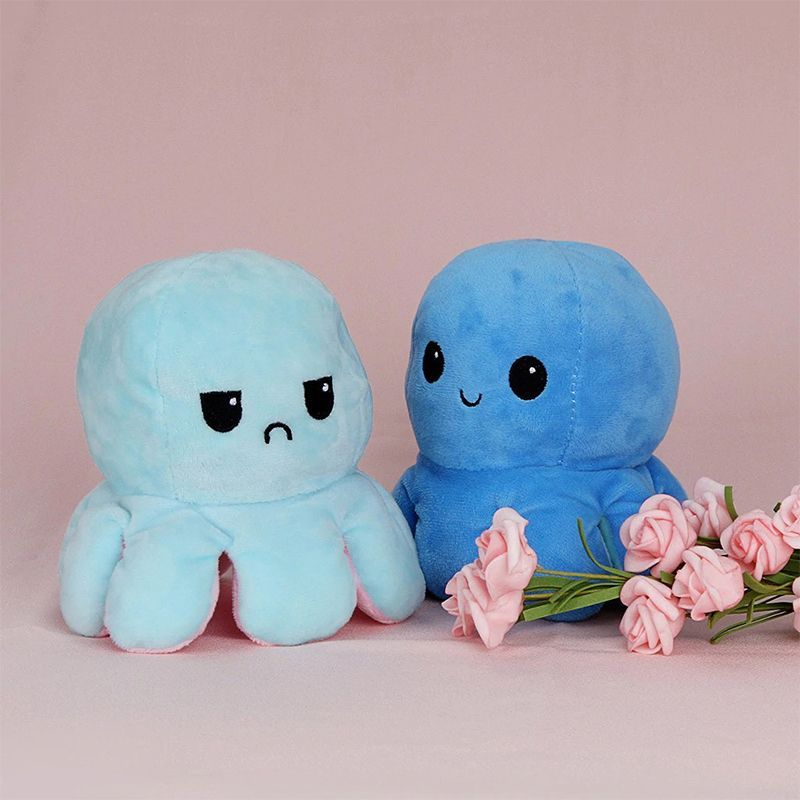 jumbo reversible octopus plush