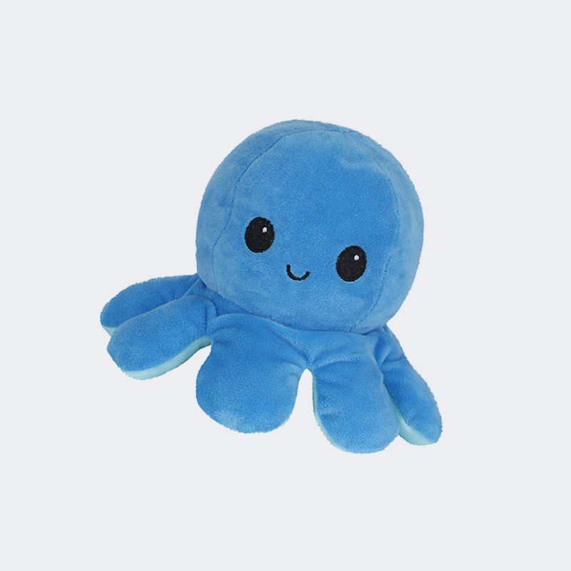 reversible octopus plush