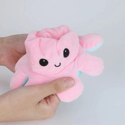 octopus changing mood plush