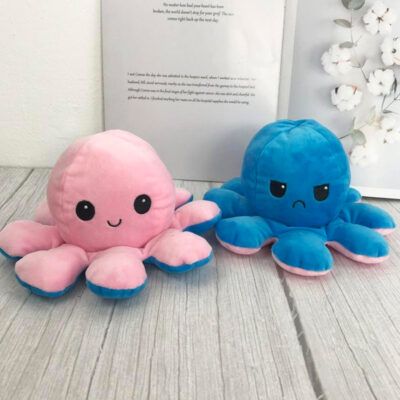 giant octopus teddy reversible