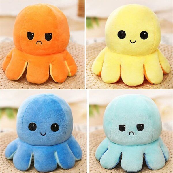 reversible octopus plush big size