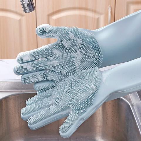 Scrubbing Dishwashing Gloves