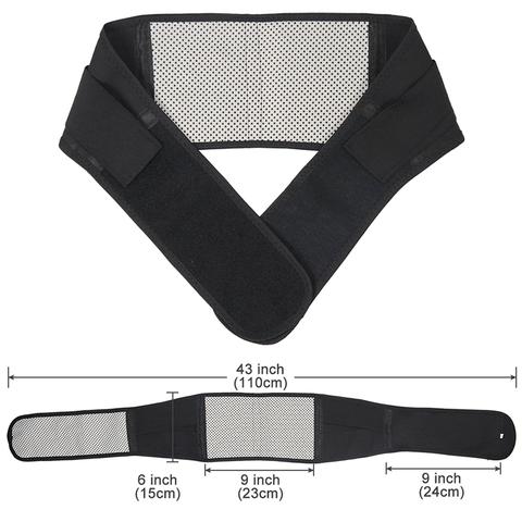 Self-Heating Lumbar Brace