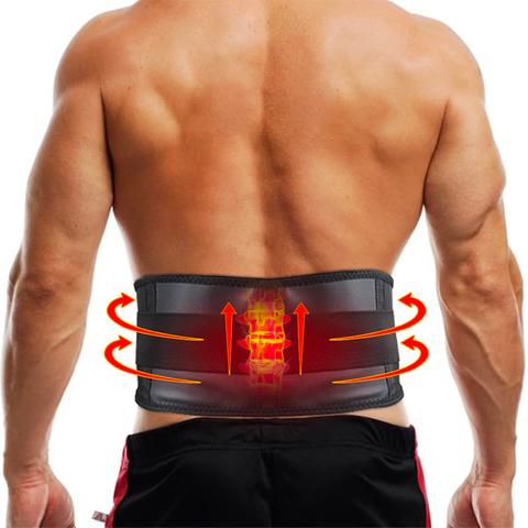 Self-Heating Lumbar Brace