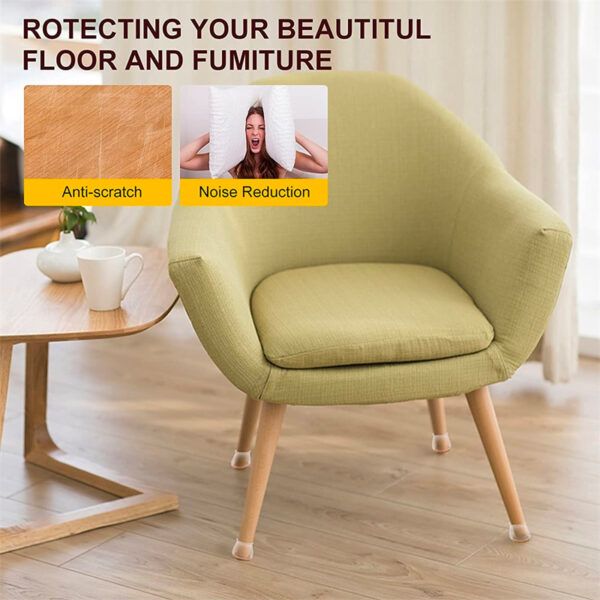 Transparent Silicone Chair Leg Protectors1.jpg