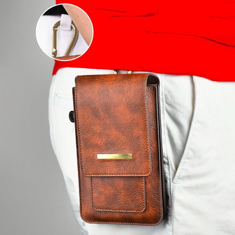 Vintage Leather Smartphone Bag - PeekMarket